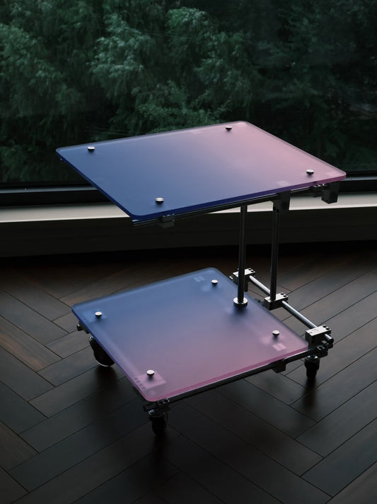 Modern Industrial Adjustable Utility Table