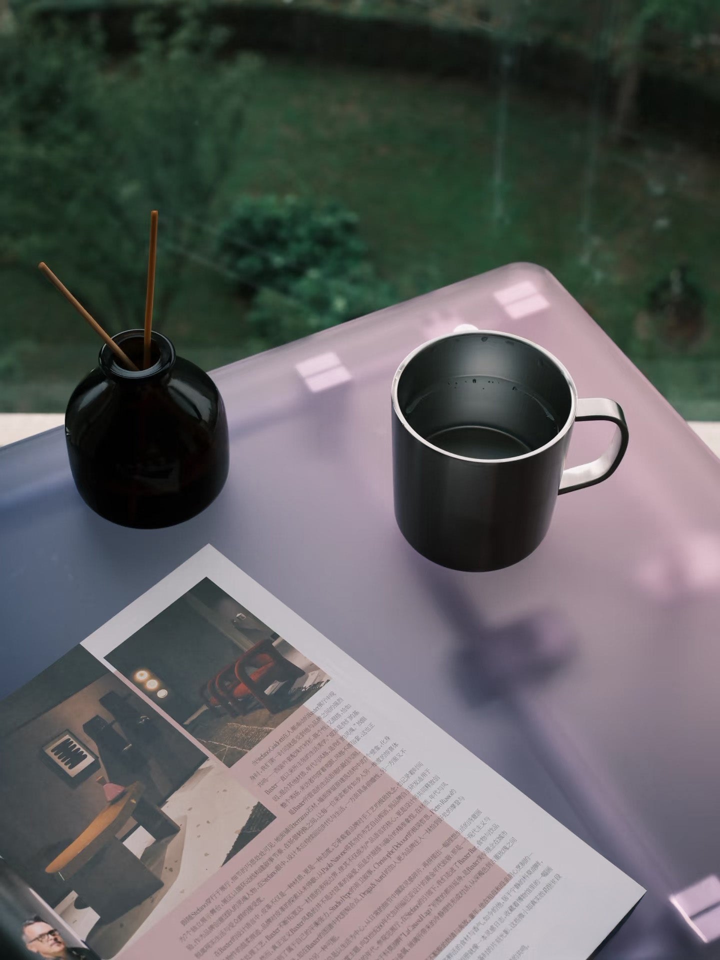 Modern Industrial Adjustable Utility Table