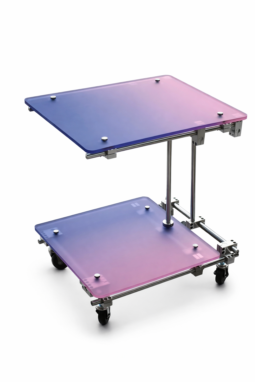 Modern Industrial Adjustable Utility Table